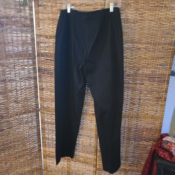 VTG Randy Kemper Black Dress Size 12 USA Made in NYC 96% Cotton - Picture 5 of 5